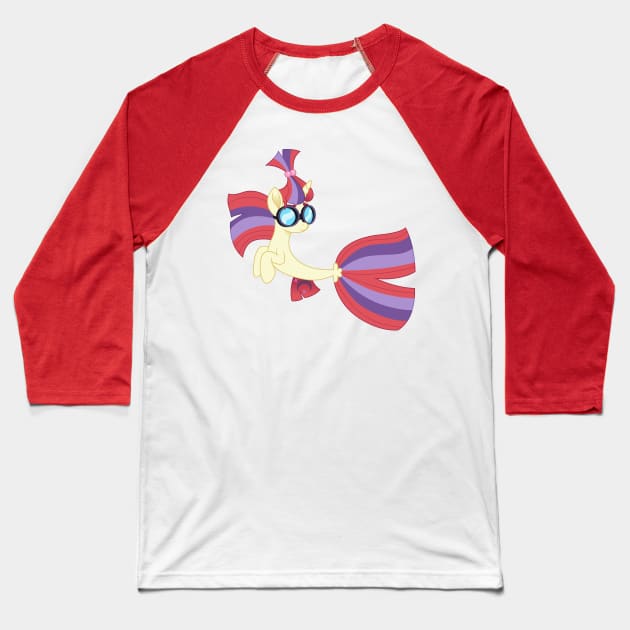 Moon Dancer seapony goggles Baseball T-Shirt by CloudyGlow